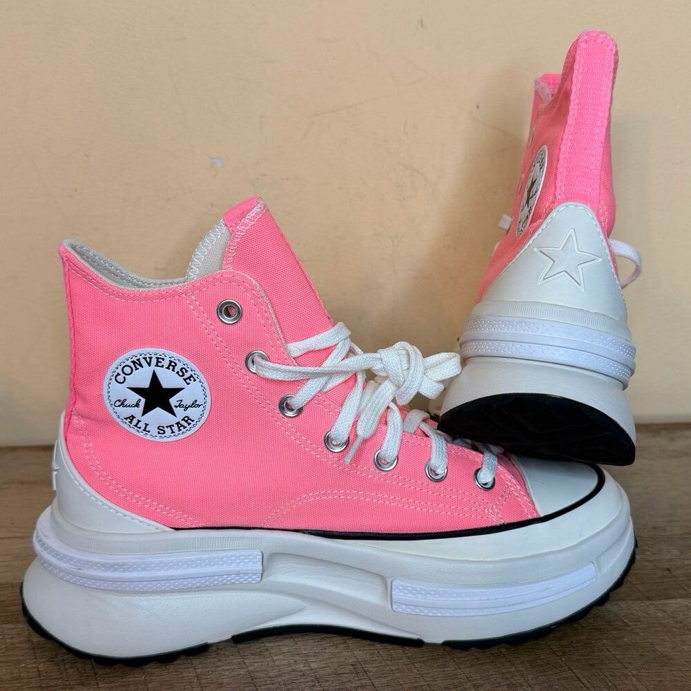 Converse Run Star Legacy CX Hi platform sneakers size 8.5 shoes Electric Blush